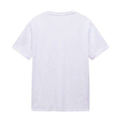 Bright White - Back - Napapijri Mens Salis Logo Short-Sleeved T-Shirt