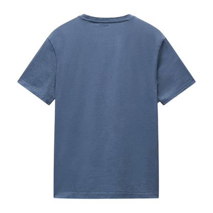 Stormy Weather - Back - Napapijri Mens Salis Logo Short-Sleeved T-Shirt