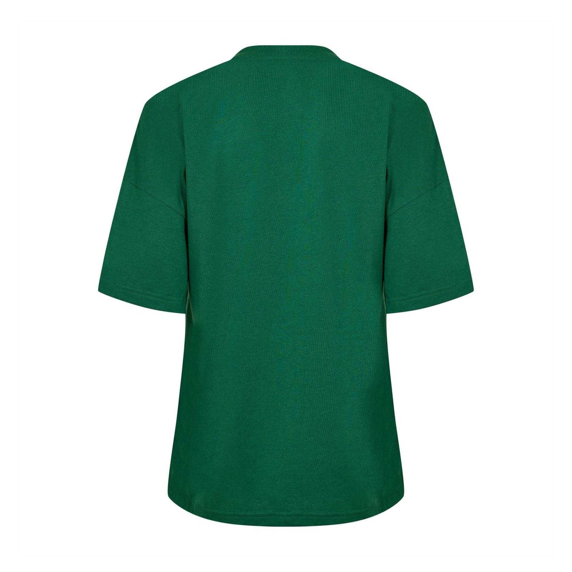 Vine Green - Back - Puma Womens-Ladies Train Oversized T-Shirt