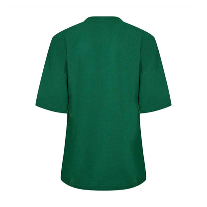 Vine Green - Back - Puma Womens-Ladies Train Oversized T-Shirt