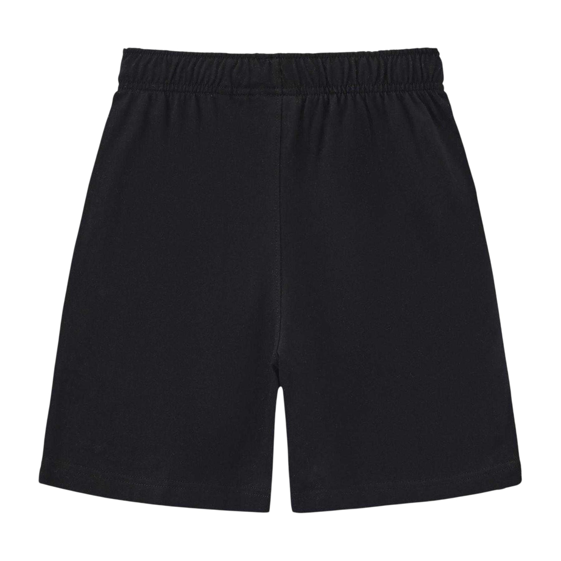 Black - Back - Slazenger Childrens-Kids Jersey Shorts