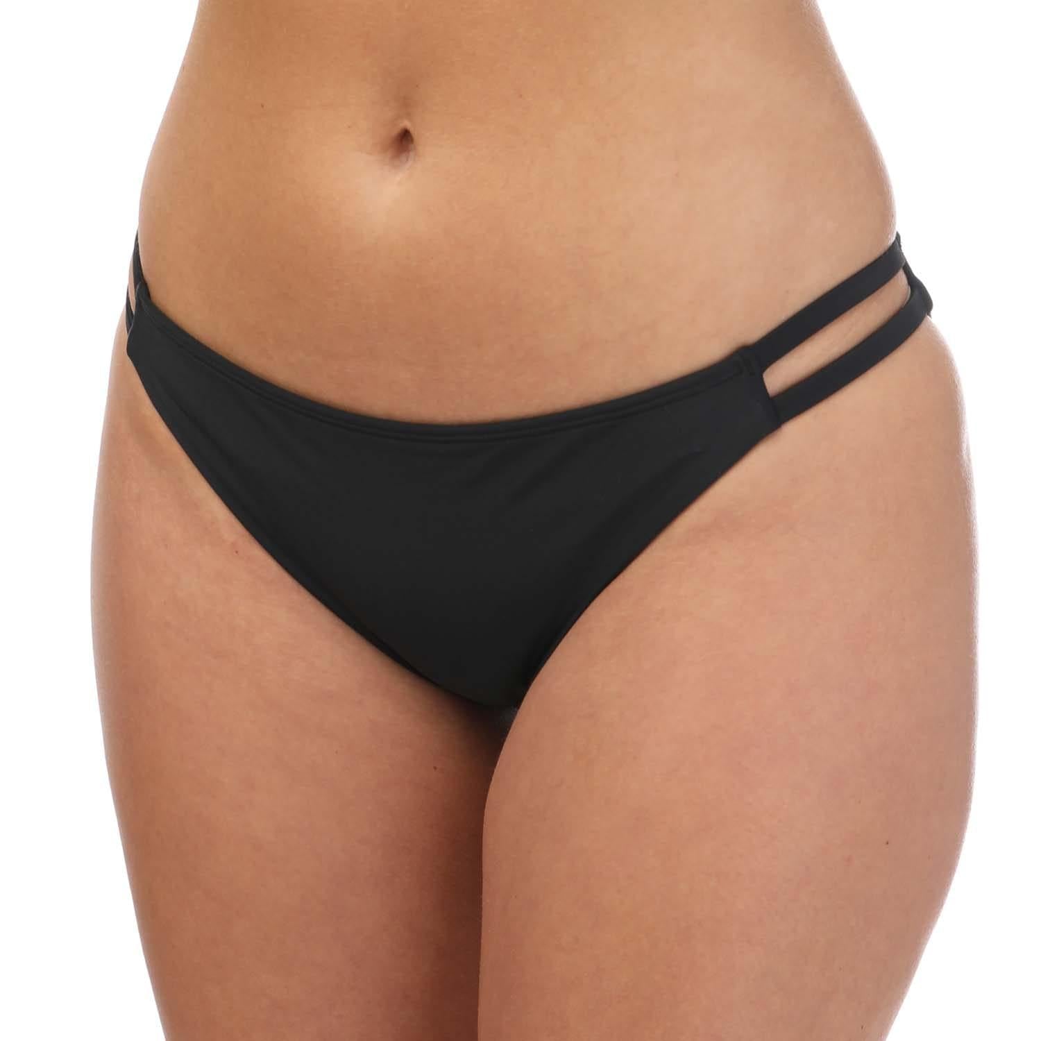 Black - Front - Ted Baker Womens-Ladies Peteel Bikini Bottoms