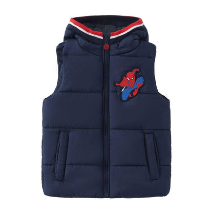 Blue-Red - Side - Spider-Man Childrens-Kids Tracksuit (Pack of 3)