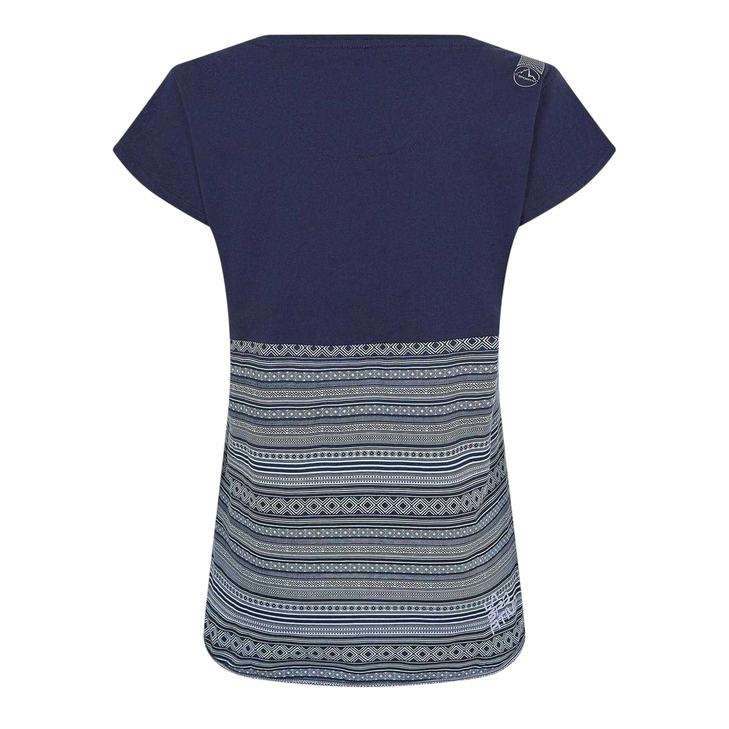Blue - Back - La Sportiva Womens-Ladies Lidra Lines Sport T-Shirt