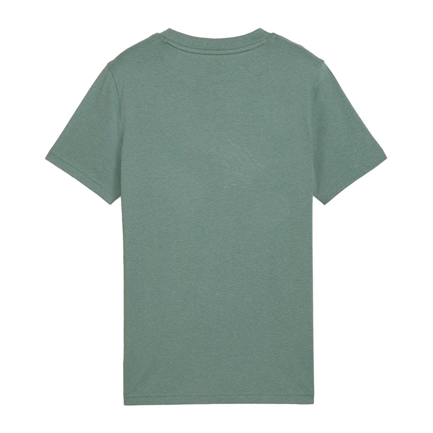 Green - Back - Puma Childrens-Kids Script T-Shirt