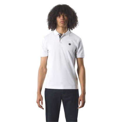 White - Side - Pretty Green Mens House Paisley Polo Shirt