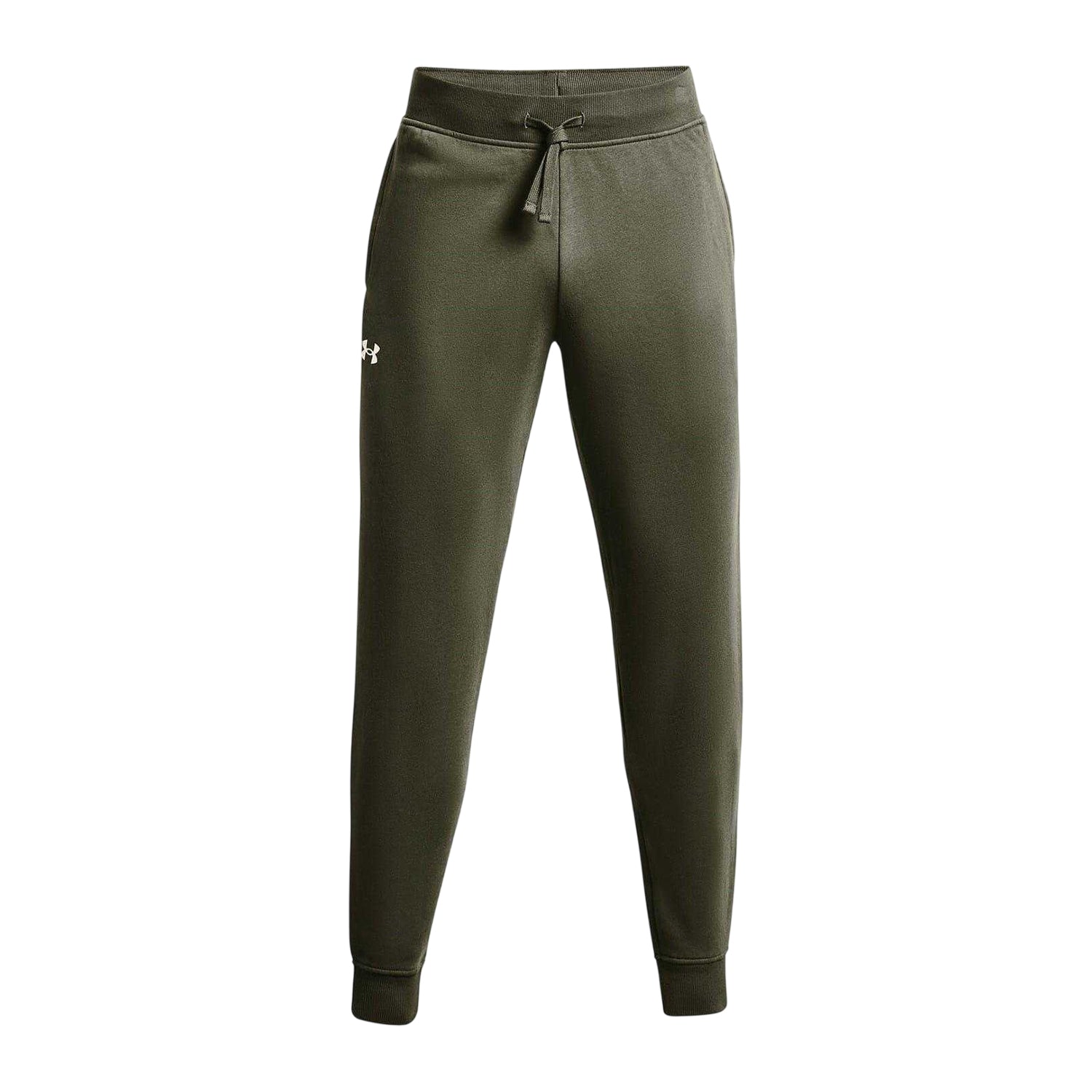 Marine OD Green - Front - Under Armour Mens Rival Fleece Joggers