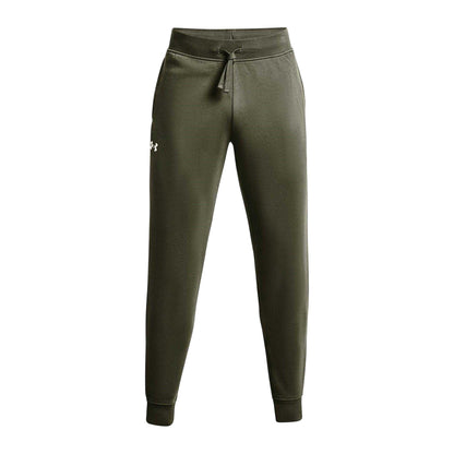 Marine OD Green - Front - Under Armour Mens Rival Fleece Joggers