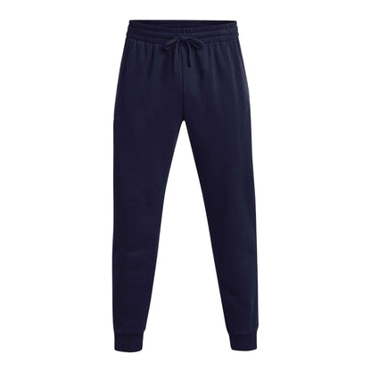 Midnight Navy - Front - Under Armour Mens Rival Fleece Joggers