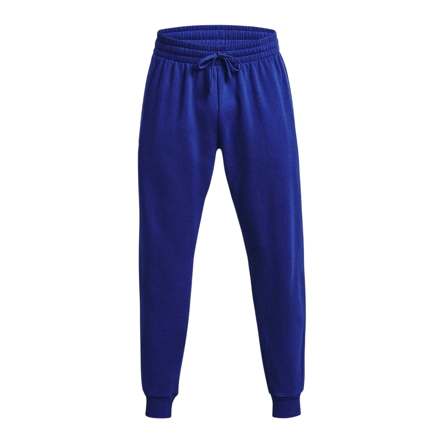 Dark Blue - Front - Under Armour Mens Rival Fleece Joggers