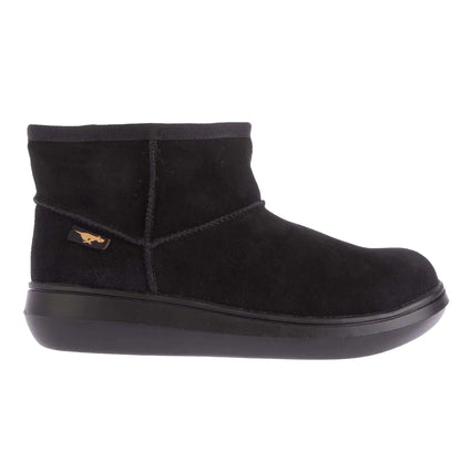 Black - Side - Rocket Dog Womens-Ladies Sugar Rush Suede Ankle Boots
