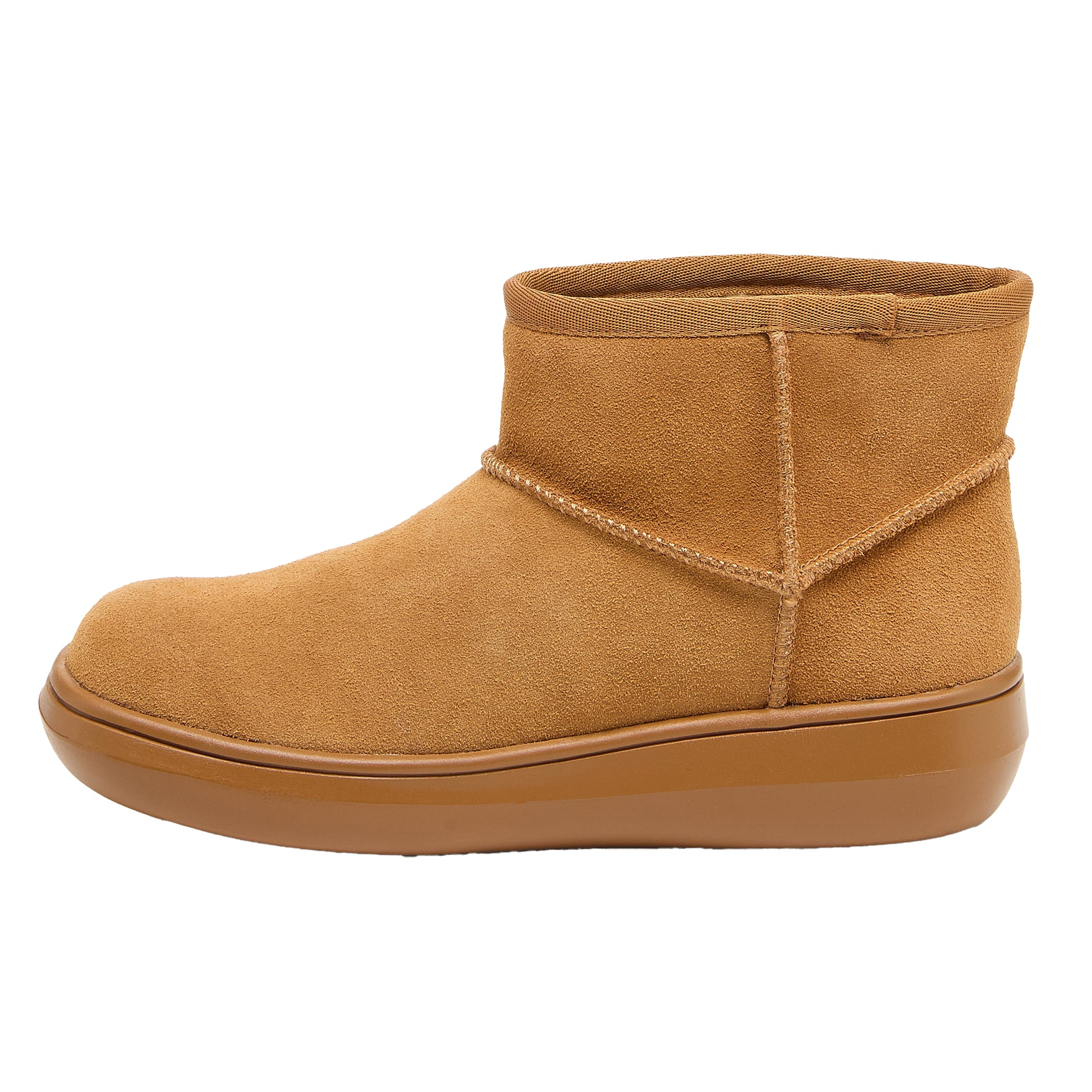 Camel - Side - Rocket Dog Womens-Ladies Sugar Rush Suede Ankle Boots