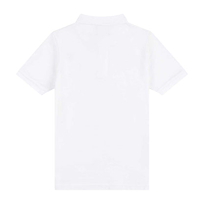 Bright White - Back - Lyle & Scott Childrens-Kids Classic Polo Shirt