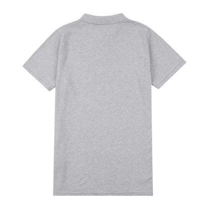 Grey Heather - Back - Lyle & Scott Childrens-Kids Classic Polo Shirt