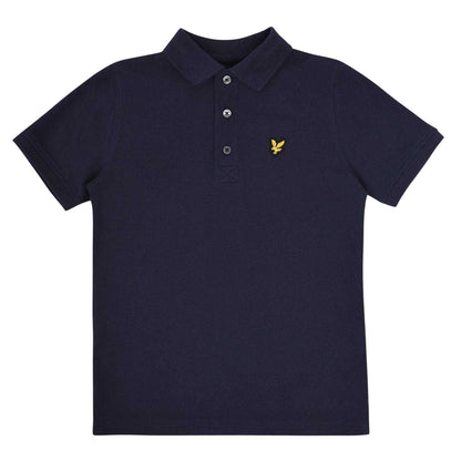 Navy Blazer - Front - Lyle & Scott Childrens-Kids Classic Polo Shirt