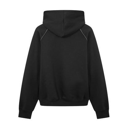 Black - Back - New Balance Unisex Adult Relaxed Fit Raglan Sweatshirt