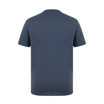 Charcoal - Back - Lonsdale Mens Geometric Logo T-Shirt
