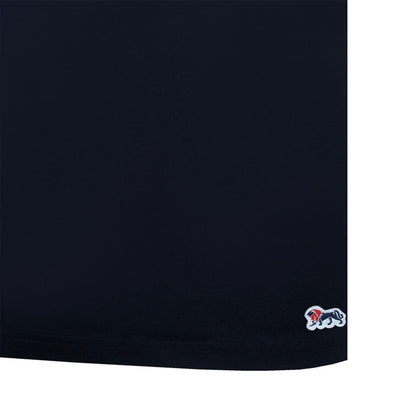 Black - Pack Shot - Lonsdale Mens Geometric Logo T-Shirt