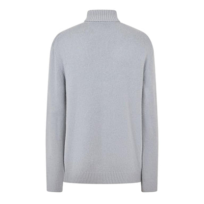 Silver - Back - Boss Unisex Adult Ribbed Cuff Sweatshirt