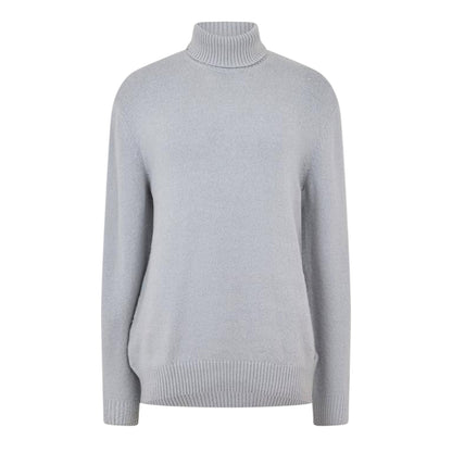 Silver - Front - Boss Unisex Adult Ribbed Cuff Sweatshirt