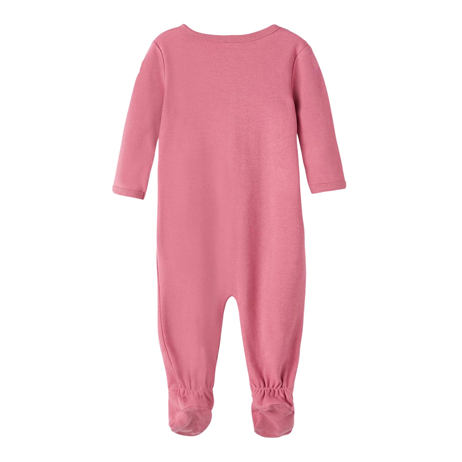 Rose - Back - Name It Baby Girls Long-Sleeved Sleepsuit (Pack of 2)