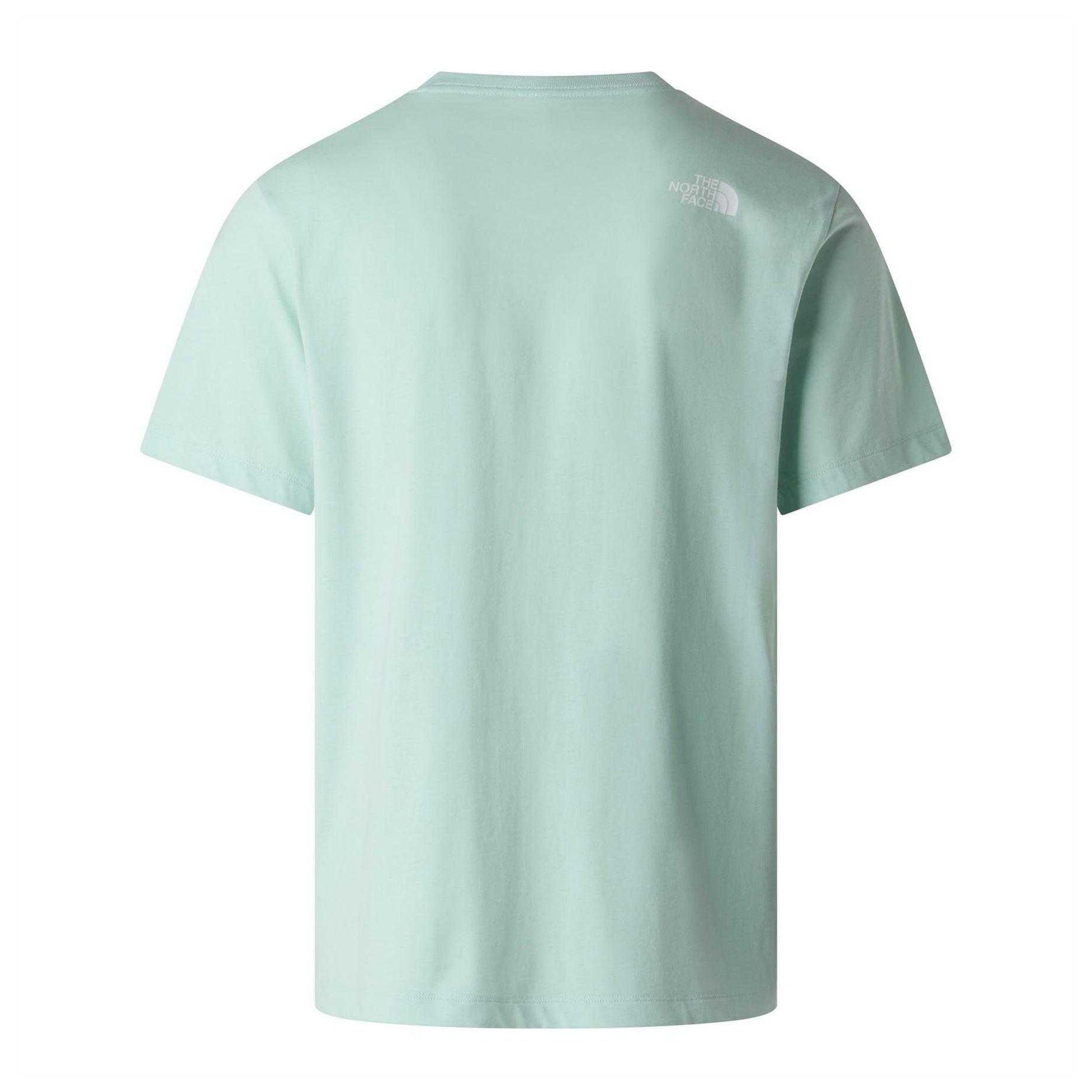 Opal - Back - The North Face Mens Fitted Short-Sleeved T-Shirt