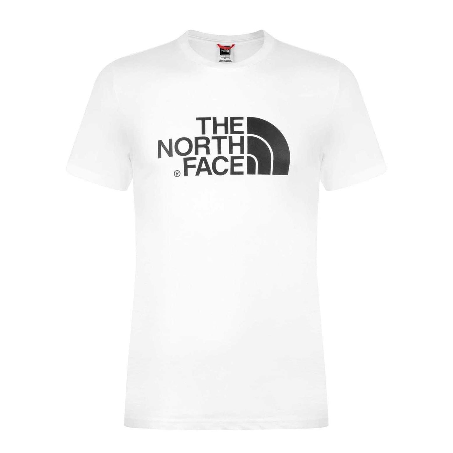 White - Front - The North Face Mens Fitted Short-Sleeved T-Shirt