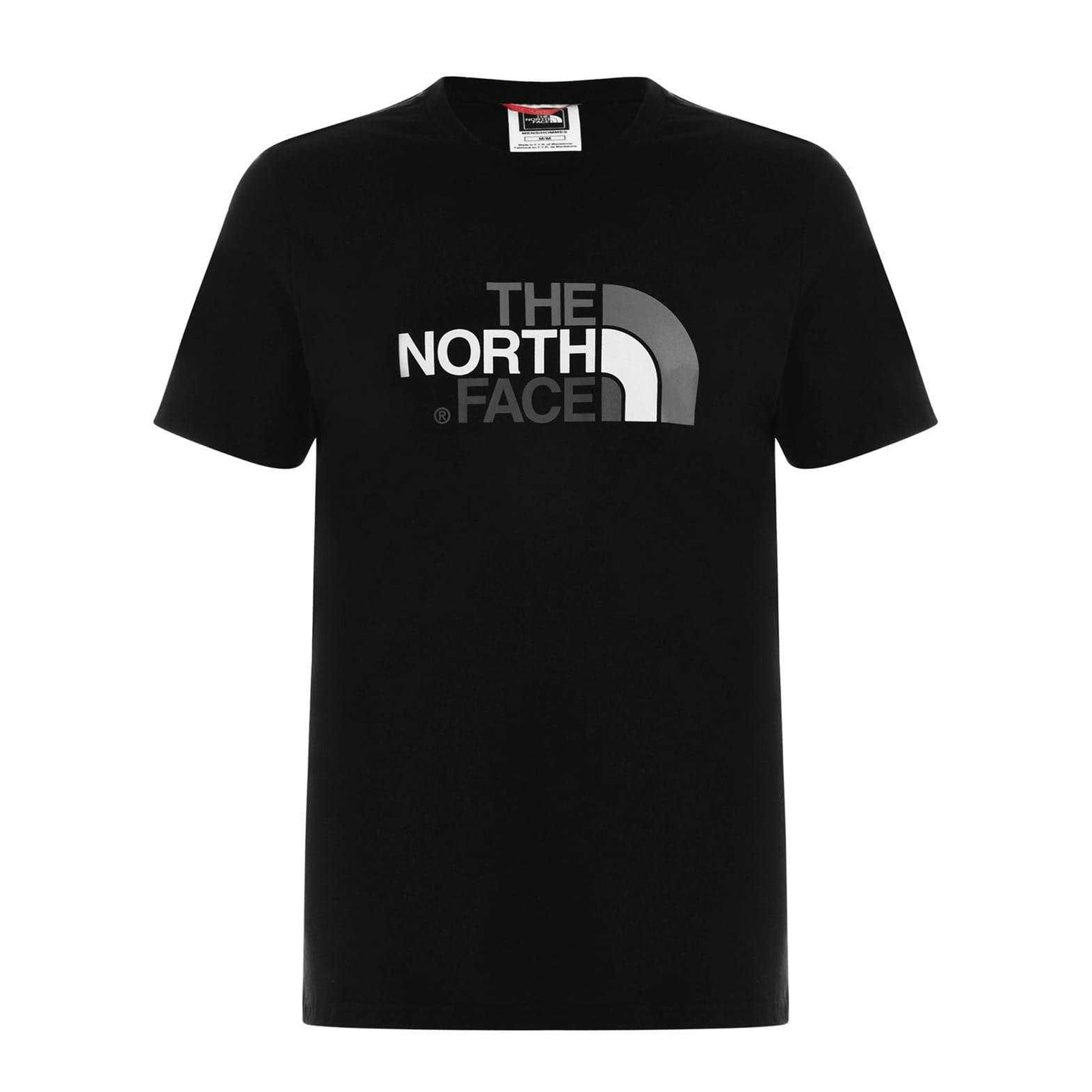 Black - Front - The North Face Mens Fitted Short-Sleeved T-Shirt