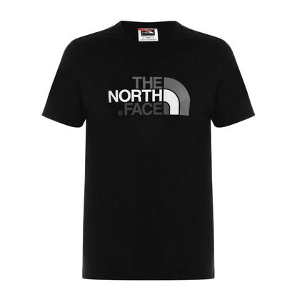 Black - Front - The North Face Mens Fitted Short-Sleeved T-Shirt