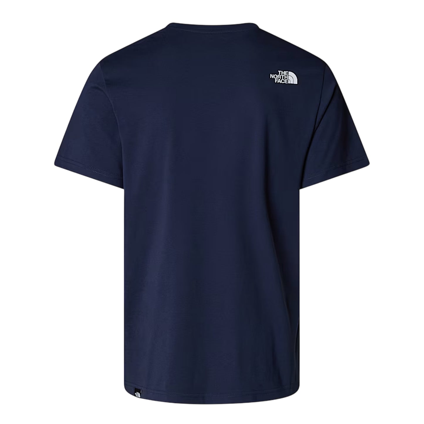 Navy - Back - The North Face Mens Fitted Short-Sleeved T-Shirt