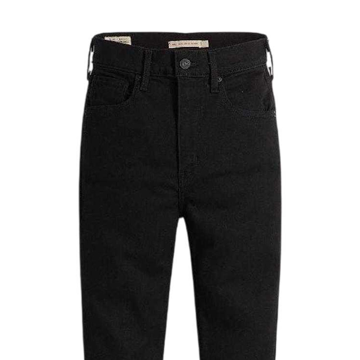 Black Celestial - Side - Levis Womens-Ladies Mile High Cotton Blend Super Skinny Jeans