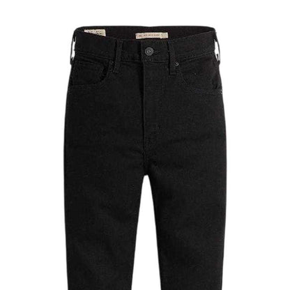 Black Celestial - Side - Levis Womens-Ladies Mile High Cotton Blend Super Skinny Jeans