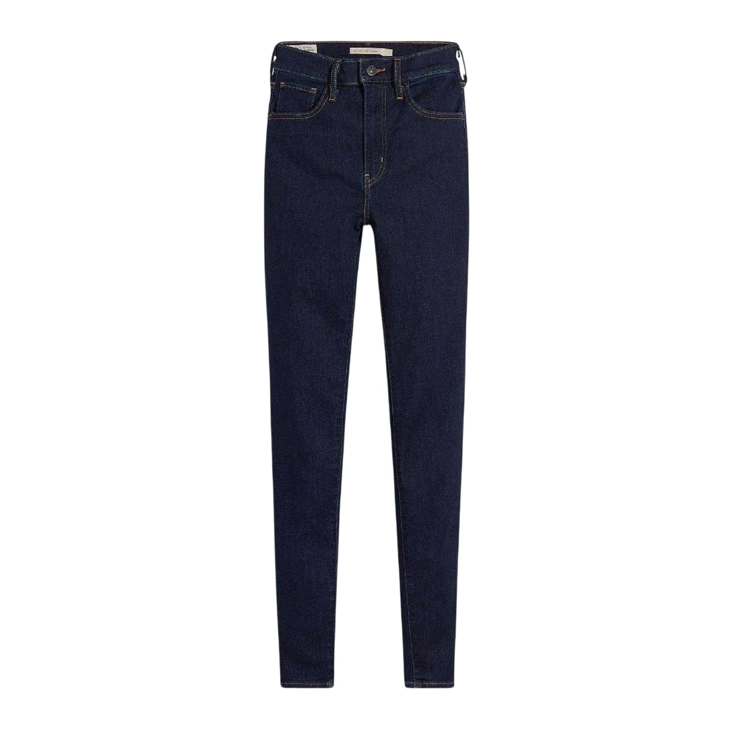 Denim - Front - Levis Womens-Ladies Mile High Cotton Blend Super Skinny Jeans