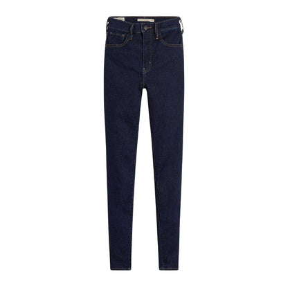 Denim - Front - Levis Womens-Ladies Mile High Cotton Blend Super Skinny Jeans