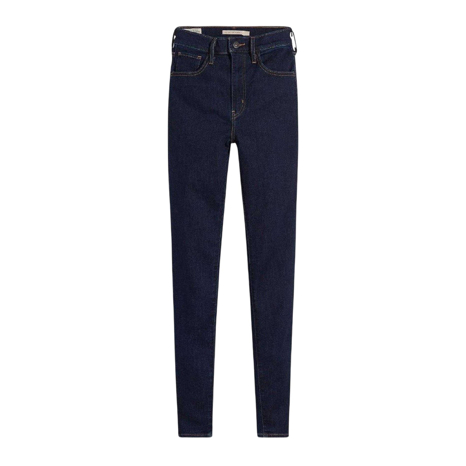 Denim - Front - Levis Womens-Ladies Mile High Cotton Blend Super Skinny Jeans