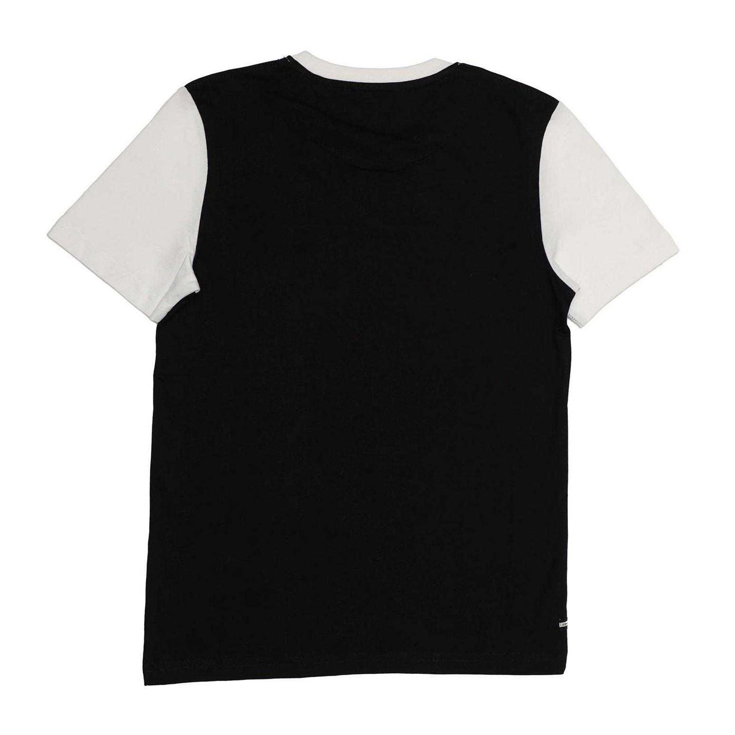 Black-White - Back - Weekend Offender Womens-Ladies Studio 54 Colour Block T-Shirt