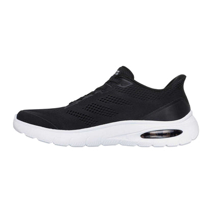 Black - Back - Skechers Mens Slipair Sum Trainers