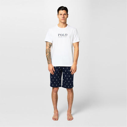 White - Lifestyle - Ralph Lauren Mens Polo Logo T-Shirt