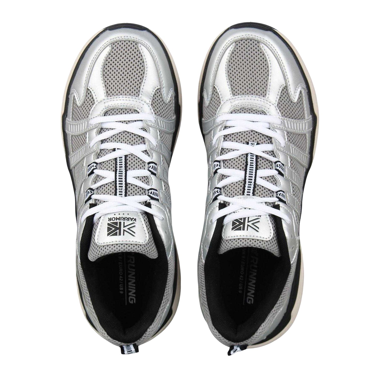 Grey - Side - Karrimor Mens Reflex Trainers