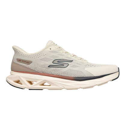 Natural - Side - Skechers Mens Glide step Vortex Trainers