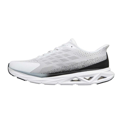 White-Black - Back - Skechers Mens Glide step Vortex Trainers