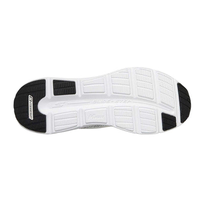 White-Black - Pack Shot - Skechers Mens Glide step Vortex Trainers