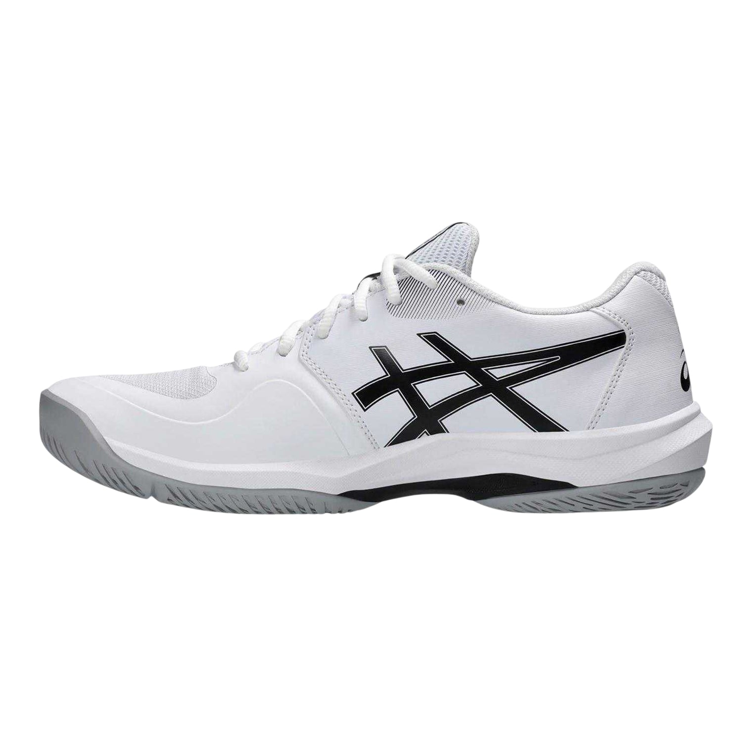 White-Black - Back - Asics Mens Game FF Tennis Shoes