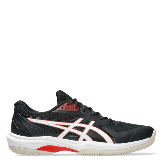 Black-Black Cherry - Front - Asics Mens Game FF Tennis Shoes