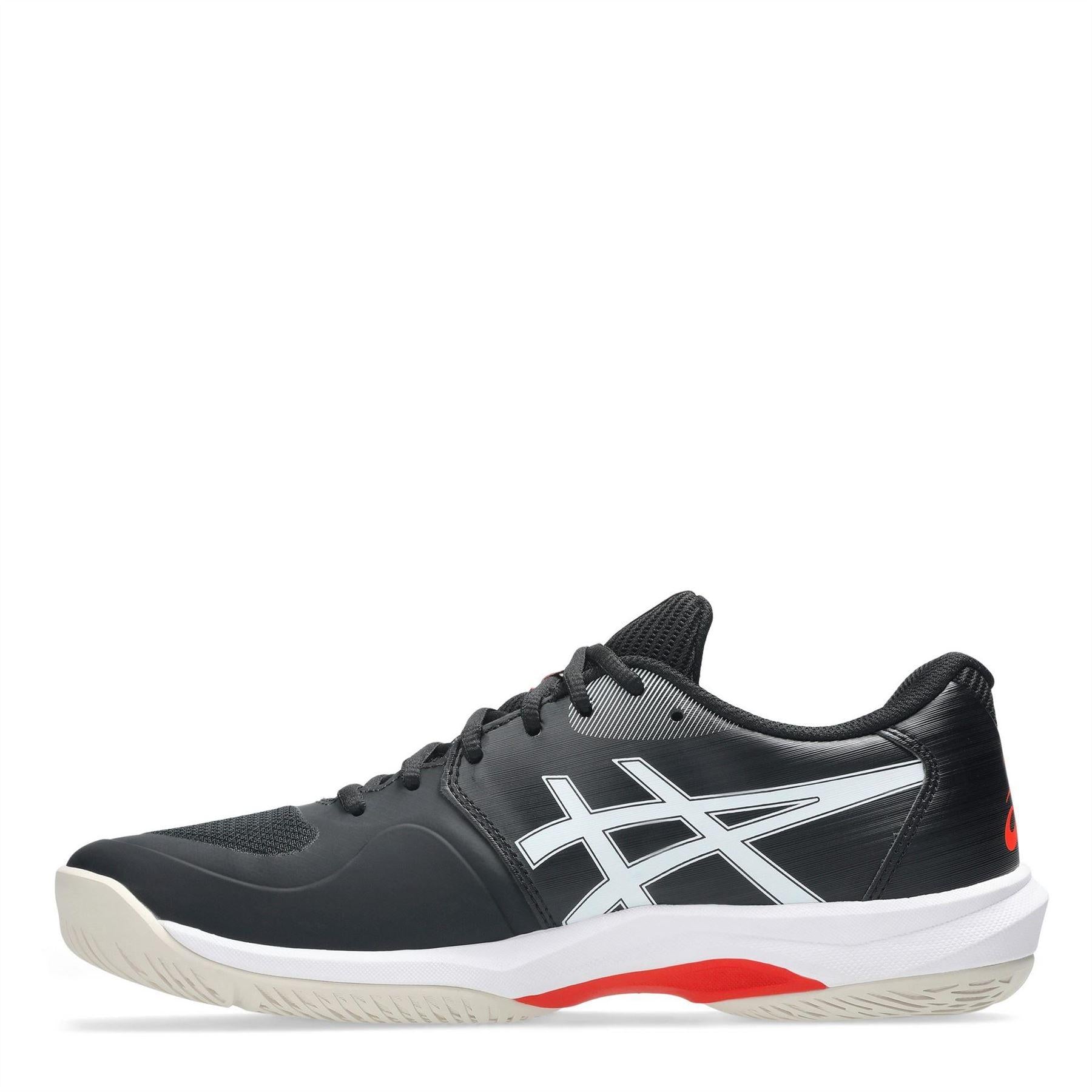 Black-Black Cherry - Back - Asics Mens Game FF Tennis Shoes