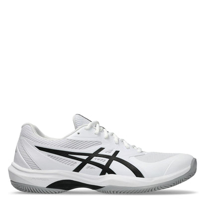 White-Clay - Front - Asics Mens Game FF Tennis Shoes