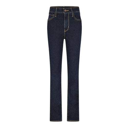Local Dark - Front - Levis Womens-Ladies 721 Denim Skinny Jeans
