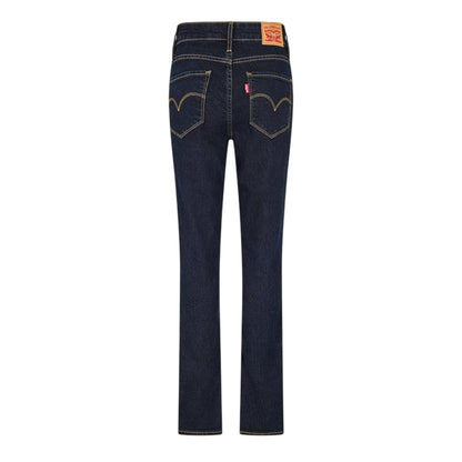 Local Dark - Back - Levis Womens-Ladies 721 Denim Skinny Jeans