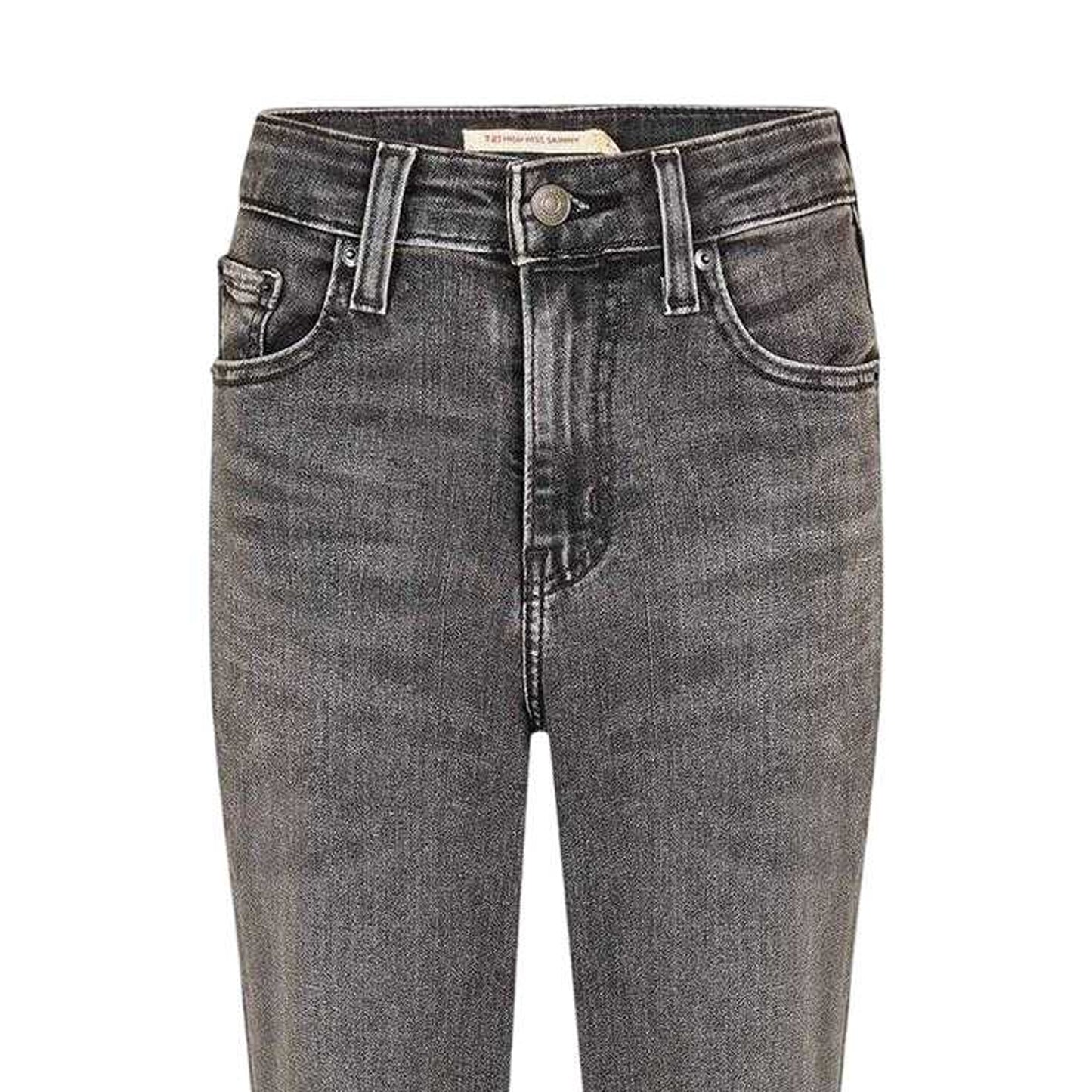River Rock Lse - Side - Levis Womens-Ladies 721 Denim Skinny Jeans