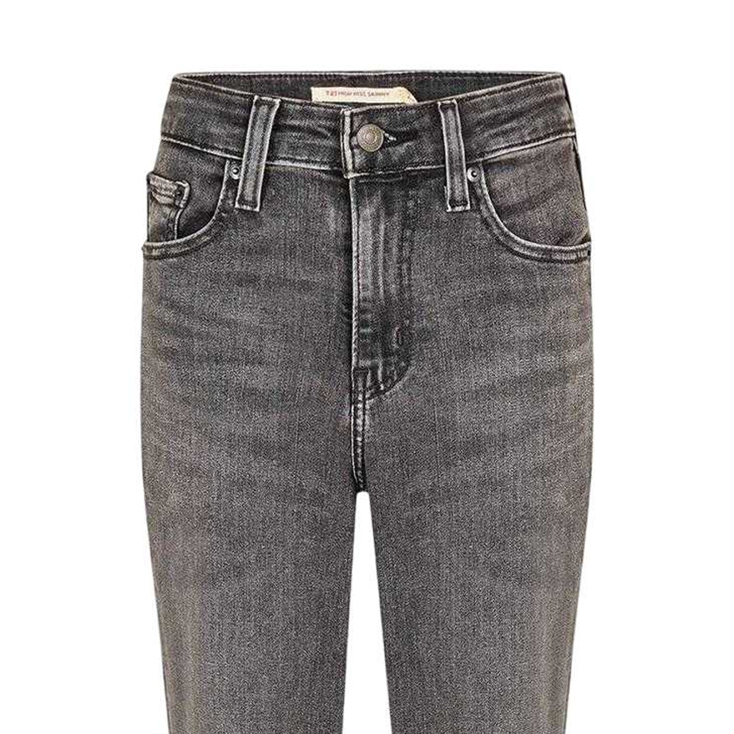River Rock Lse - Side - Levis Womens-Ladies 721 Denim Skinny Jeans